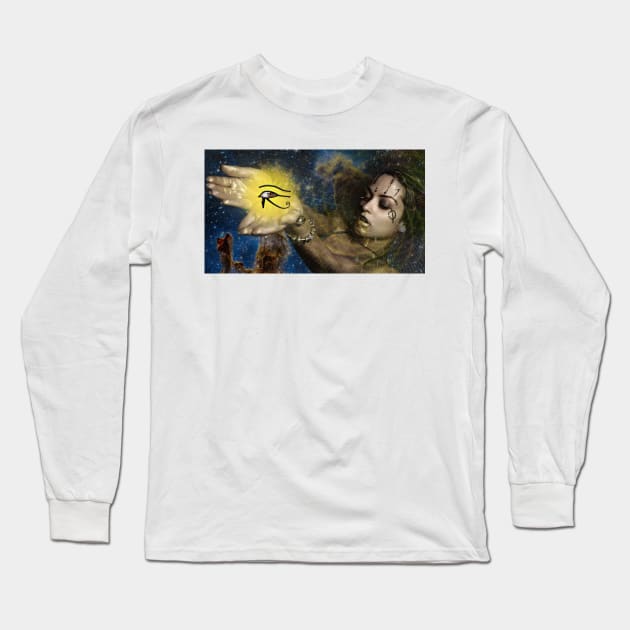 Mystical Offering Long Sleeve T-Shirt by SandroAbate